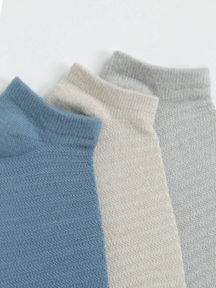 women's essential 3 pack no show socks women's essential 3 pack no show socks Image 3