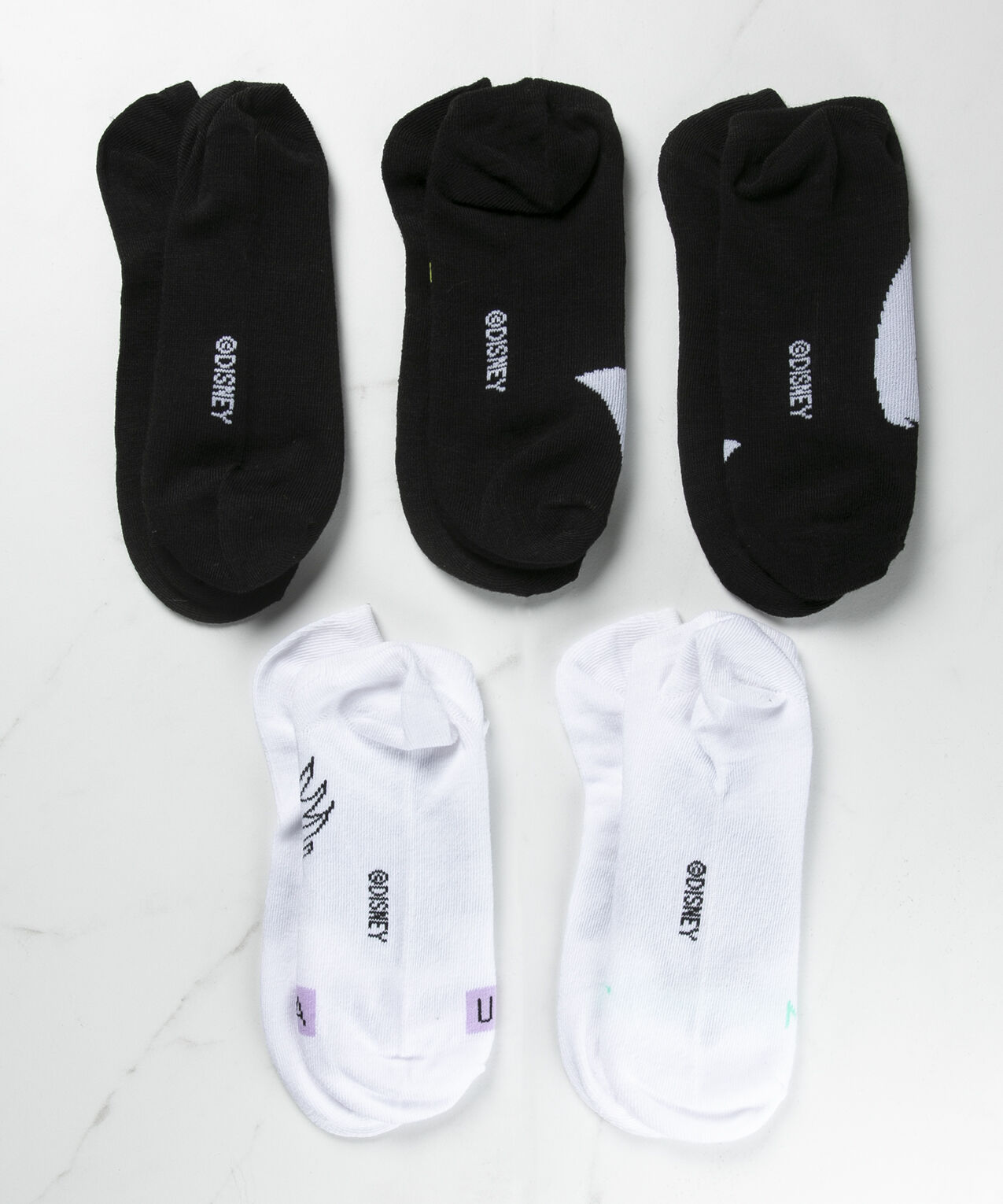 villains 5 pack ankle socks Image 4