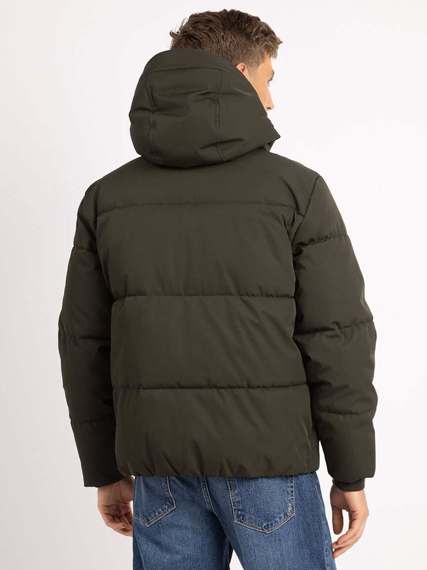 alpine short puffer jacket Image 5