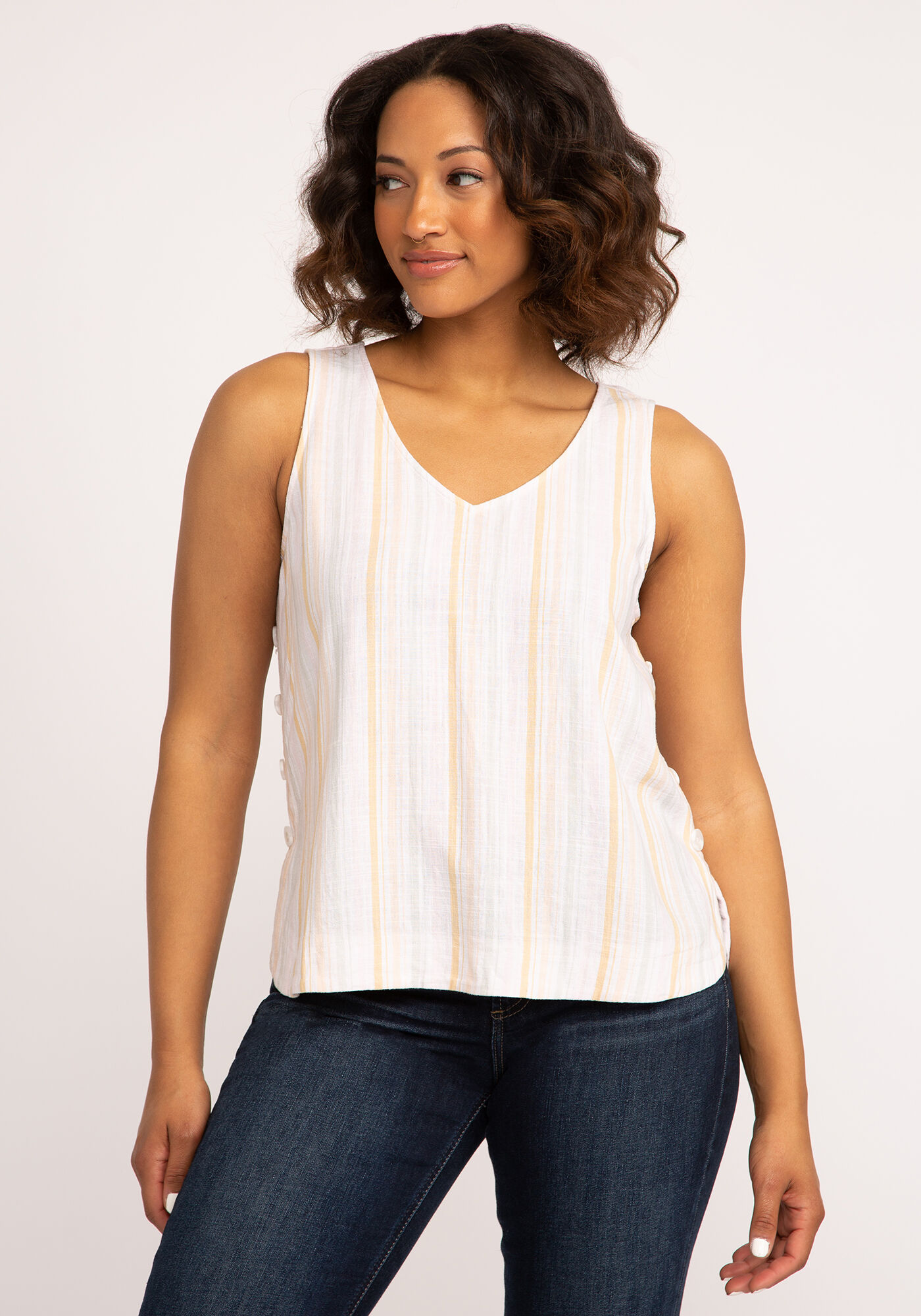millie v-neck tank top Image 1