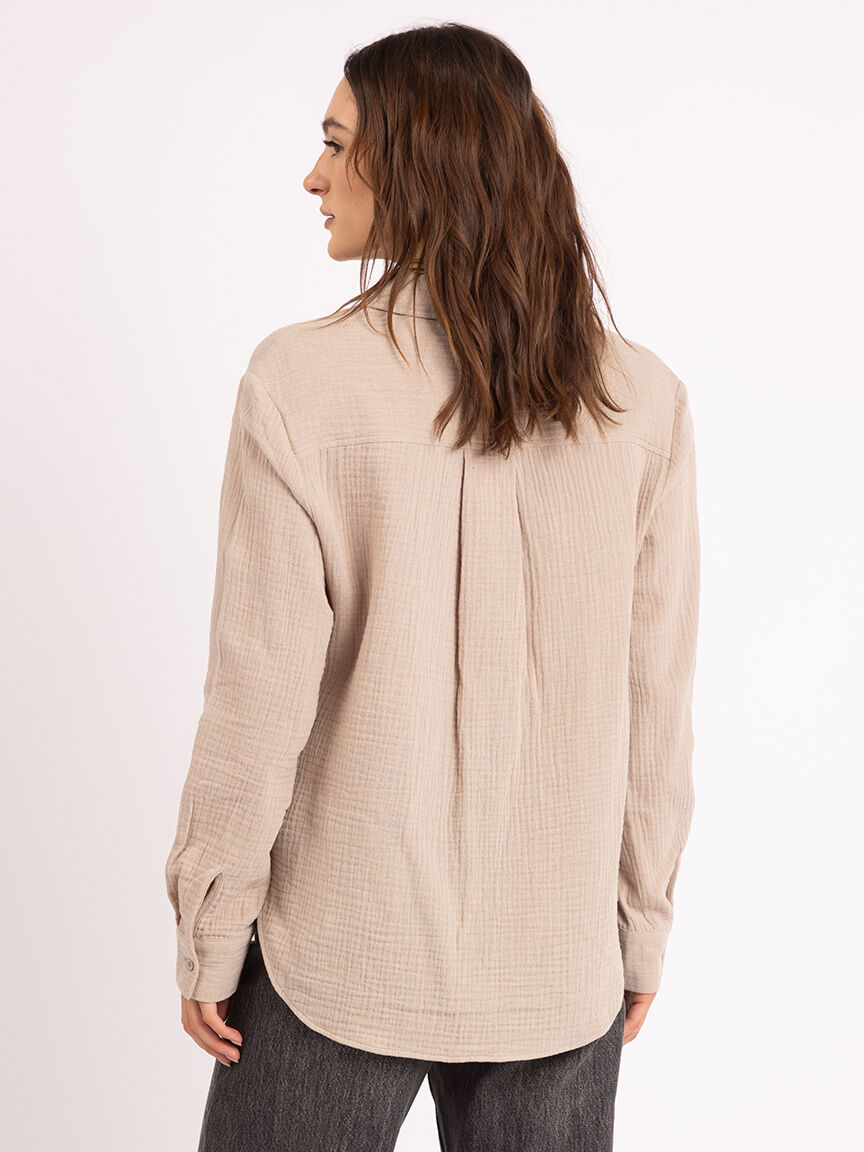 kasey gauze shirt Image 4