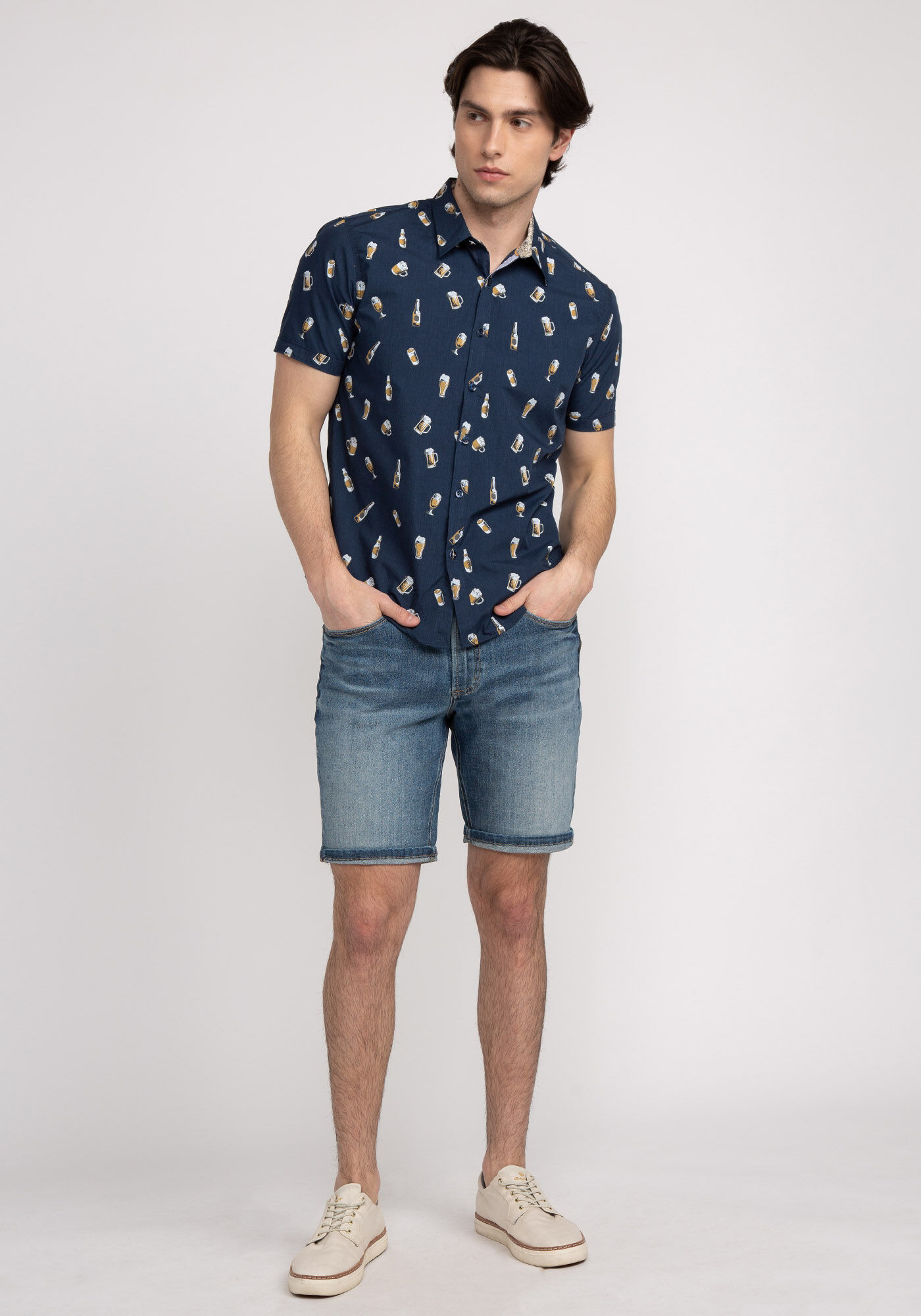 beers short sleeve shirt Image 3