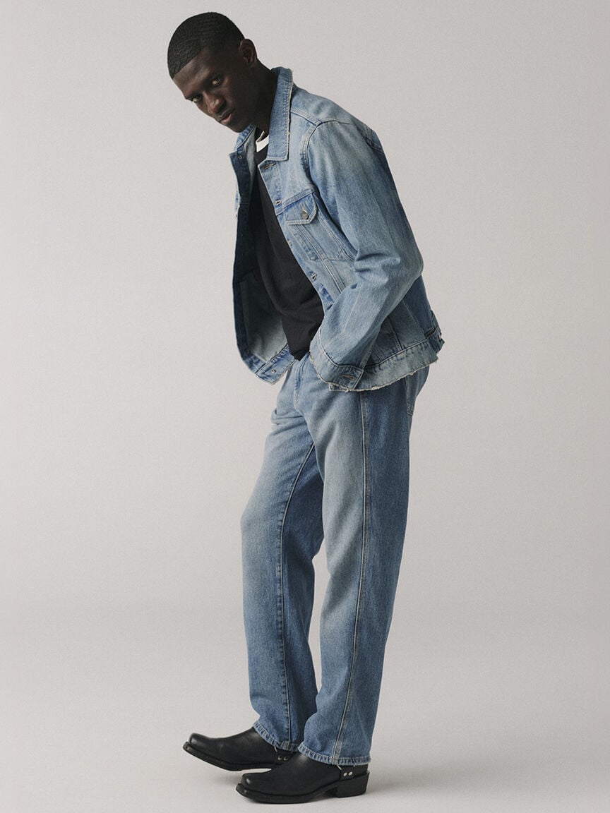 ORD straight jeans light wash