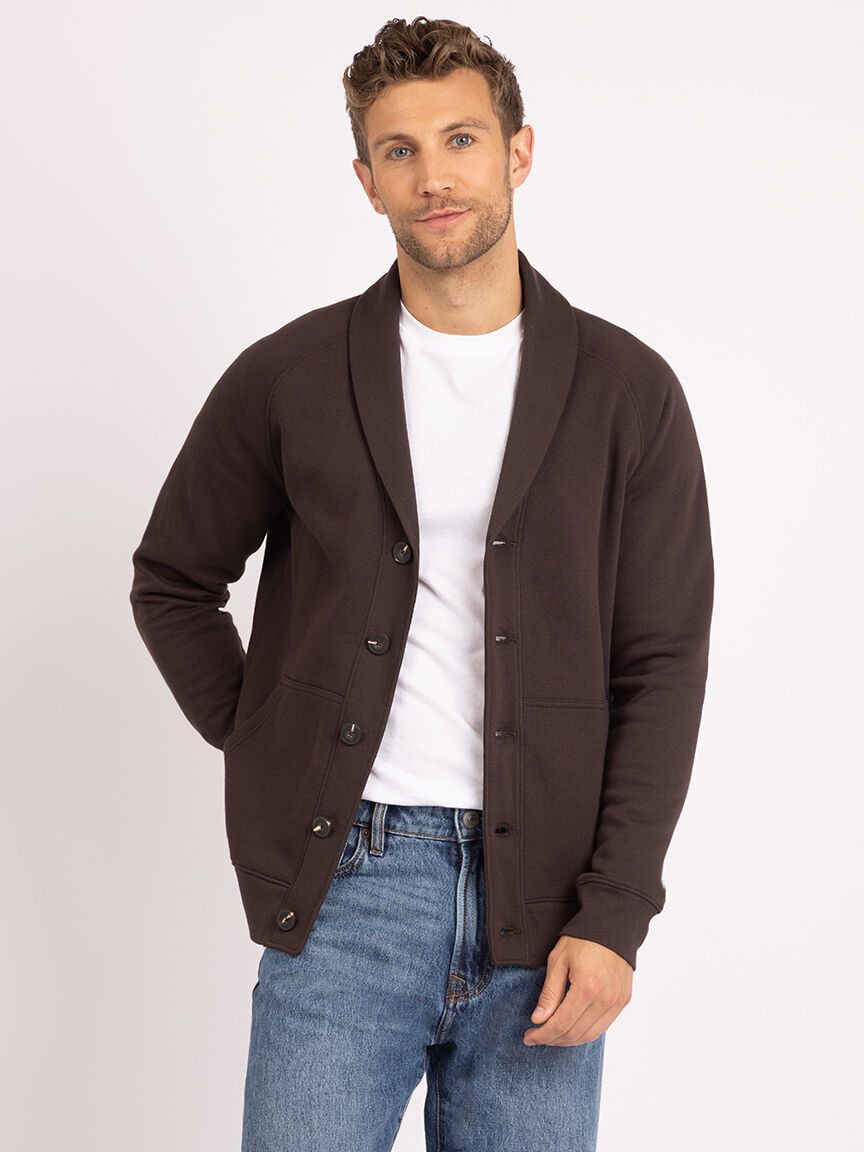 seth fleece cardigan Image 1