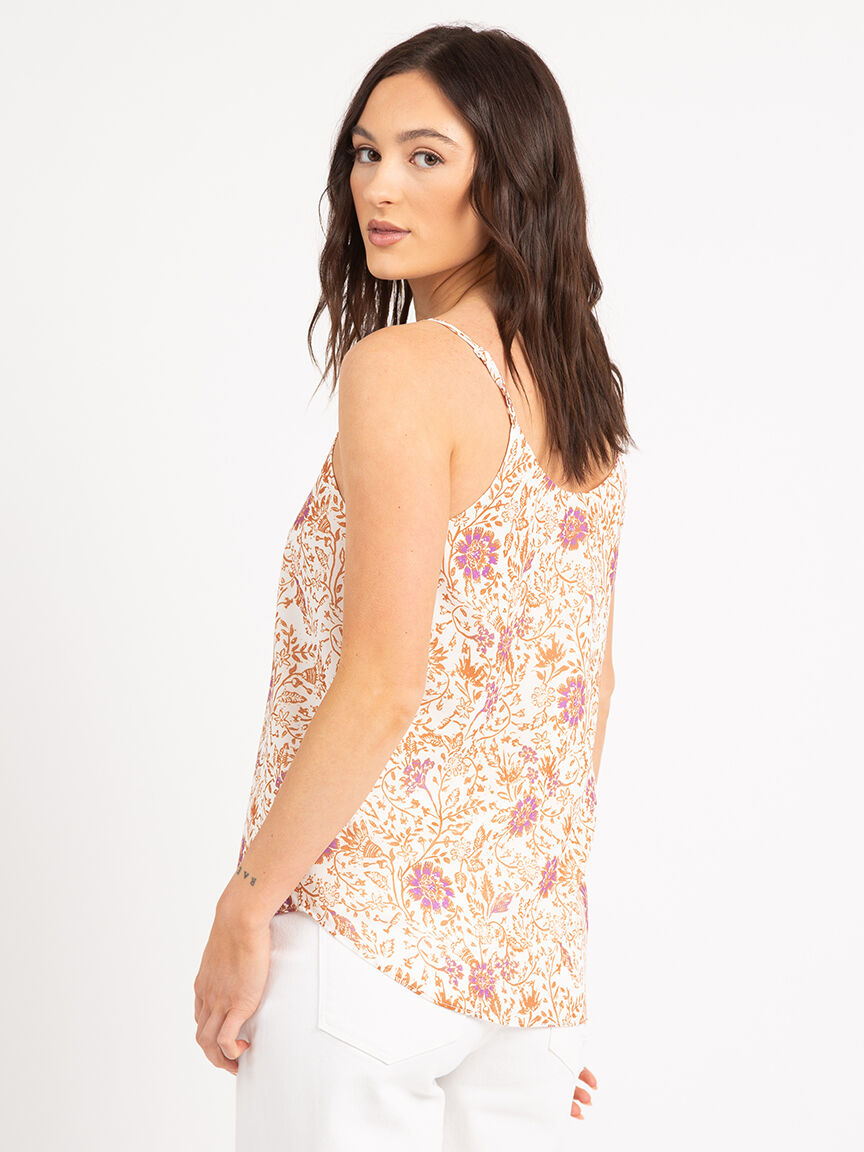 louise woven basic cami Image 5