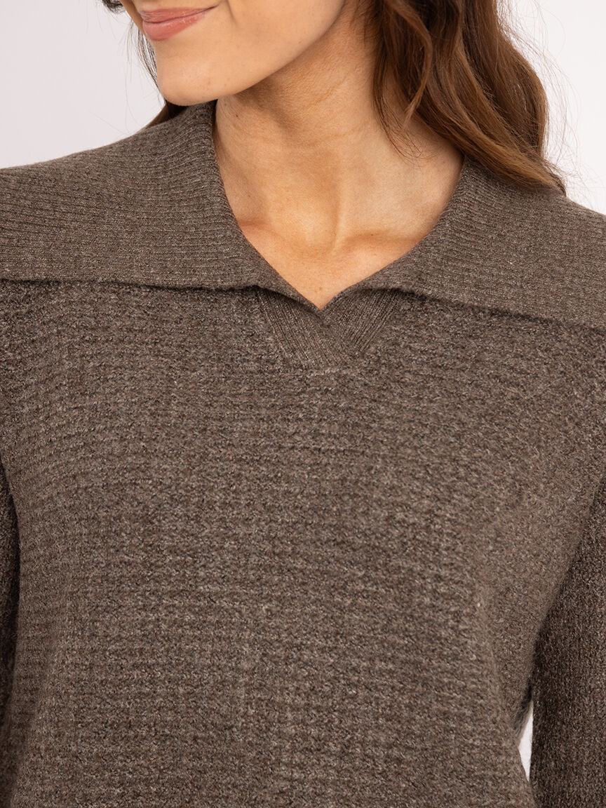 tawny johnny collar sweater Image 4