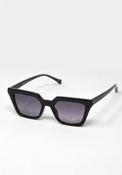 women's cut eye frame sunglasses Image 3