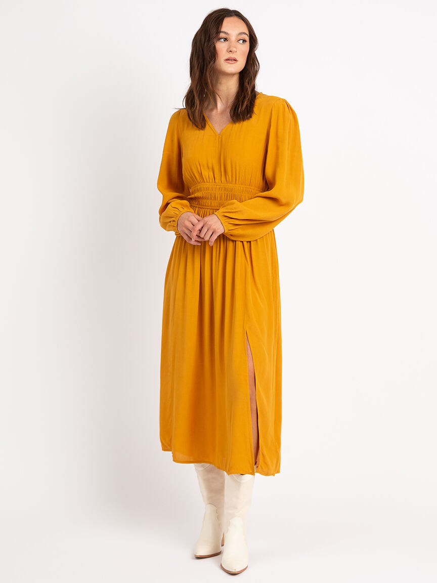 delacour v neck maxi dress Image 1