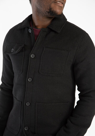 quilted chore jacket Image 5