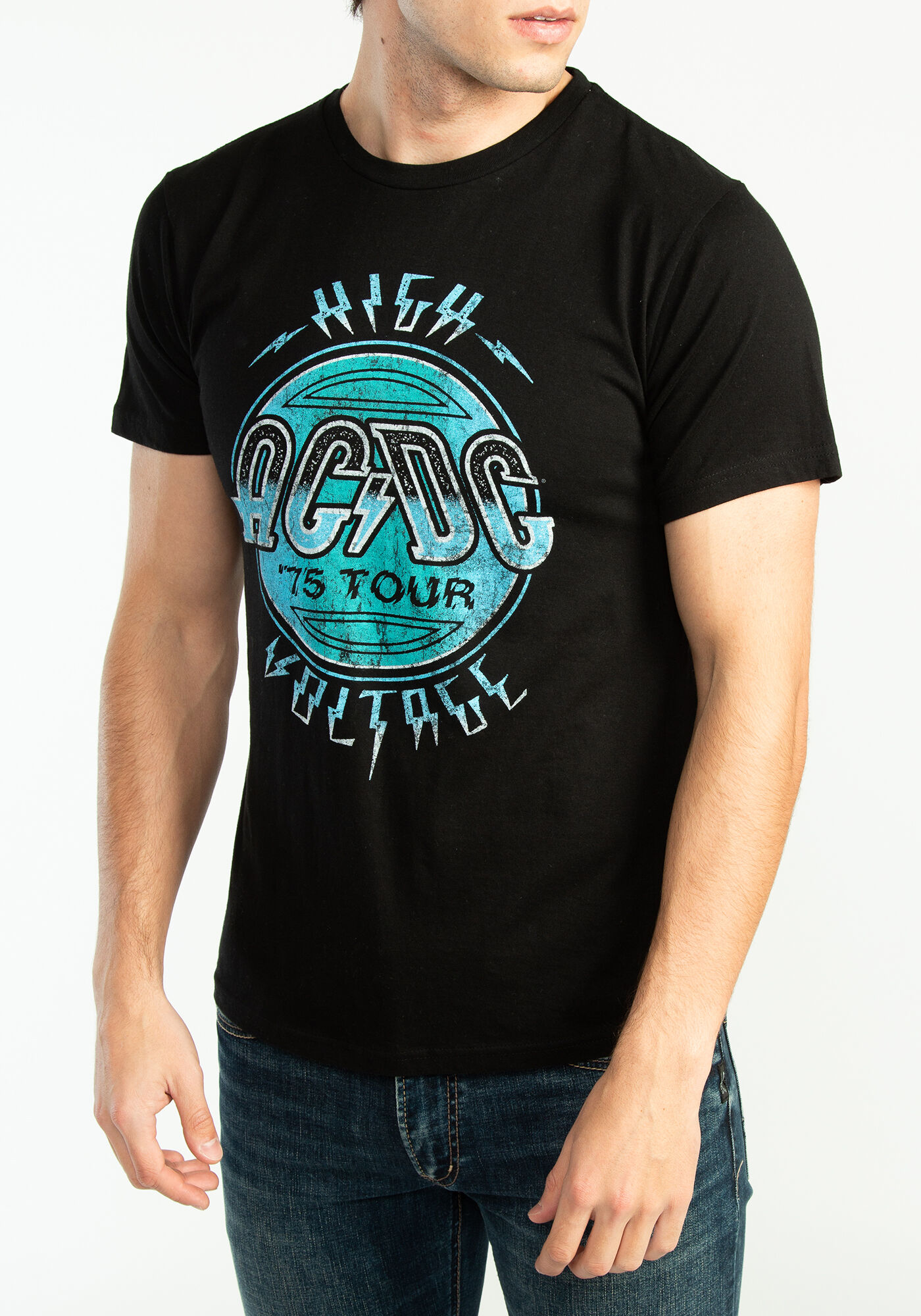 high voltage vintage t-shirt Image 4