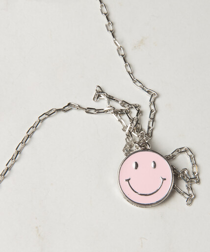 smiley face necklace Image 3