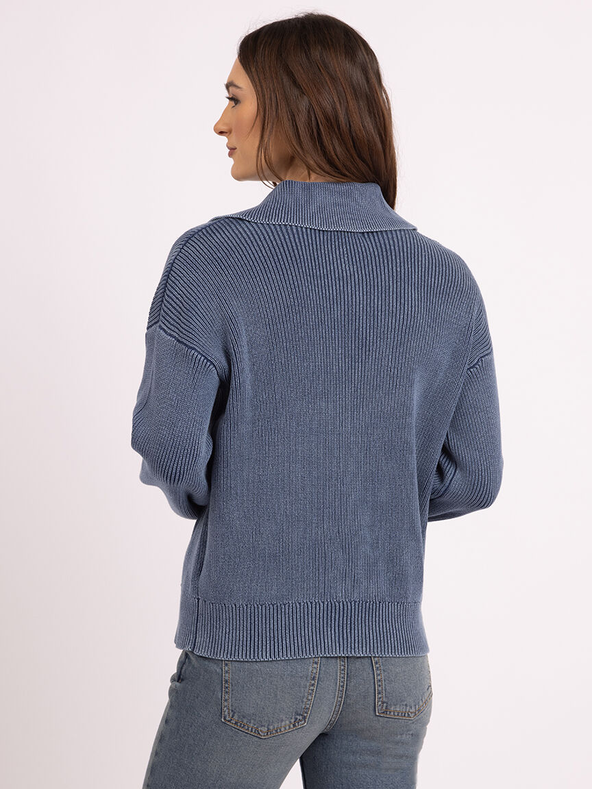 marta button front cardigan Image 3