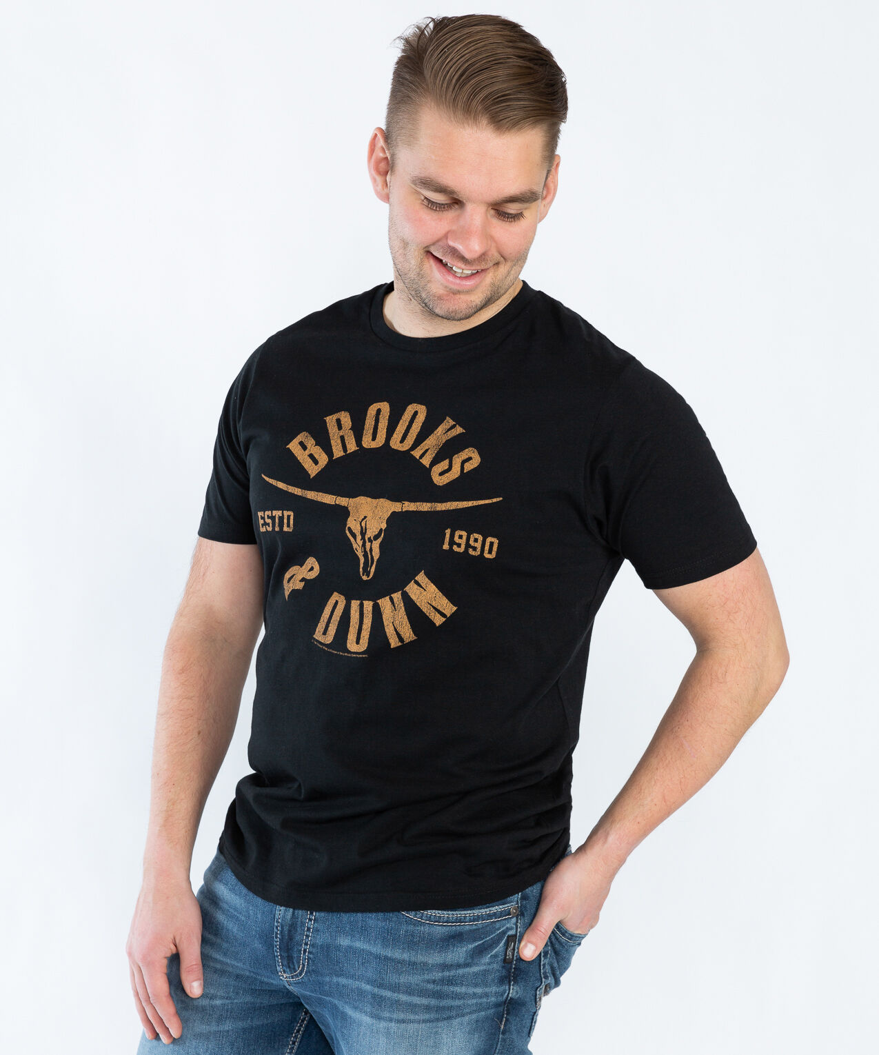 brooks and dunn graphic tee Image 3