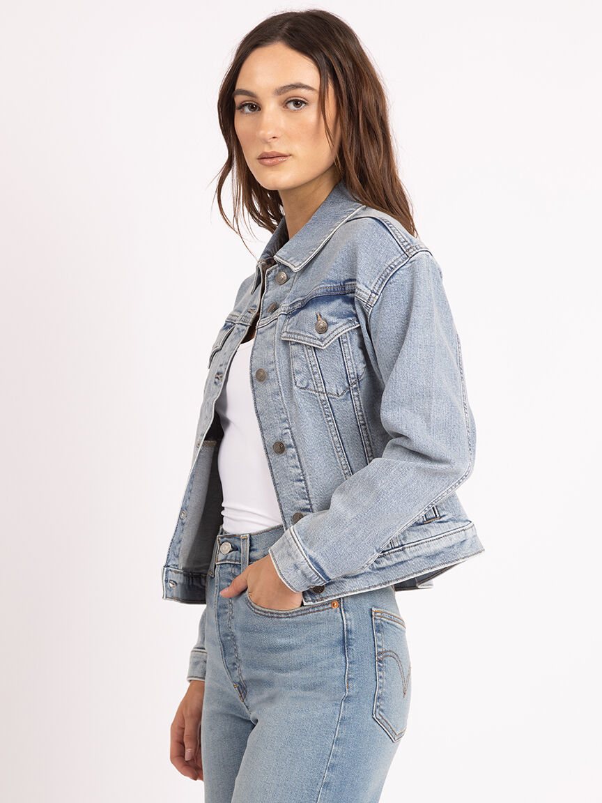 nimes light authentic classic jean jacket