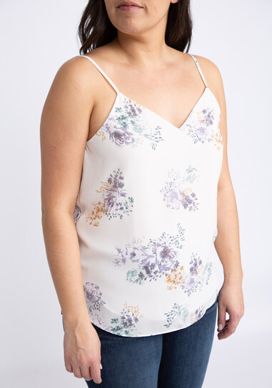 louise double layer cami