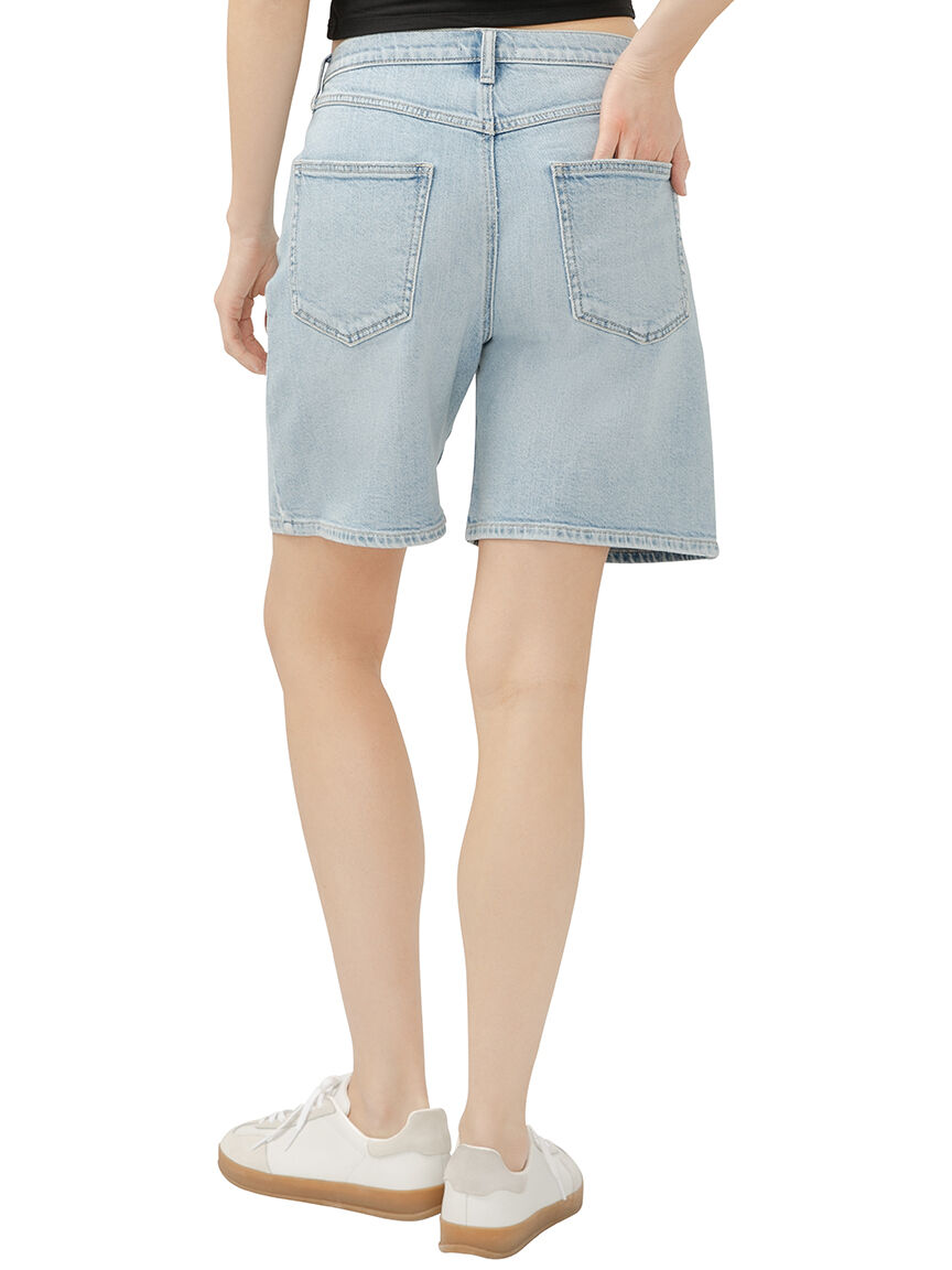 Be Easy High Rise Drawstring Long Shorts Image 2