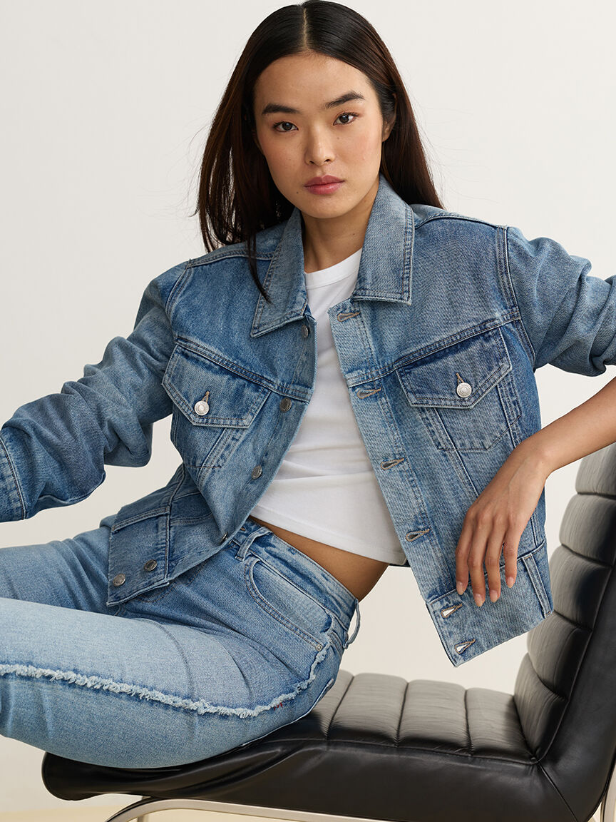 KPB cropped denim jacket
