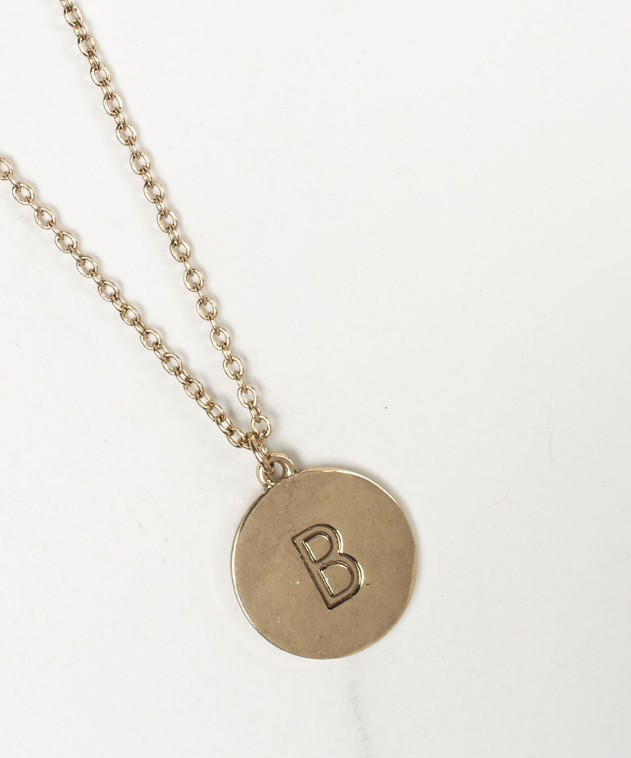 initial necklace - b Image 2