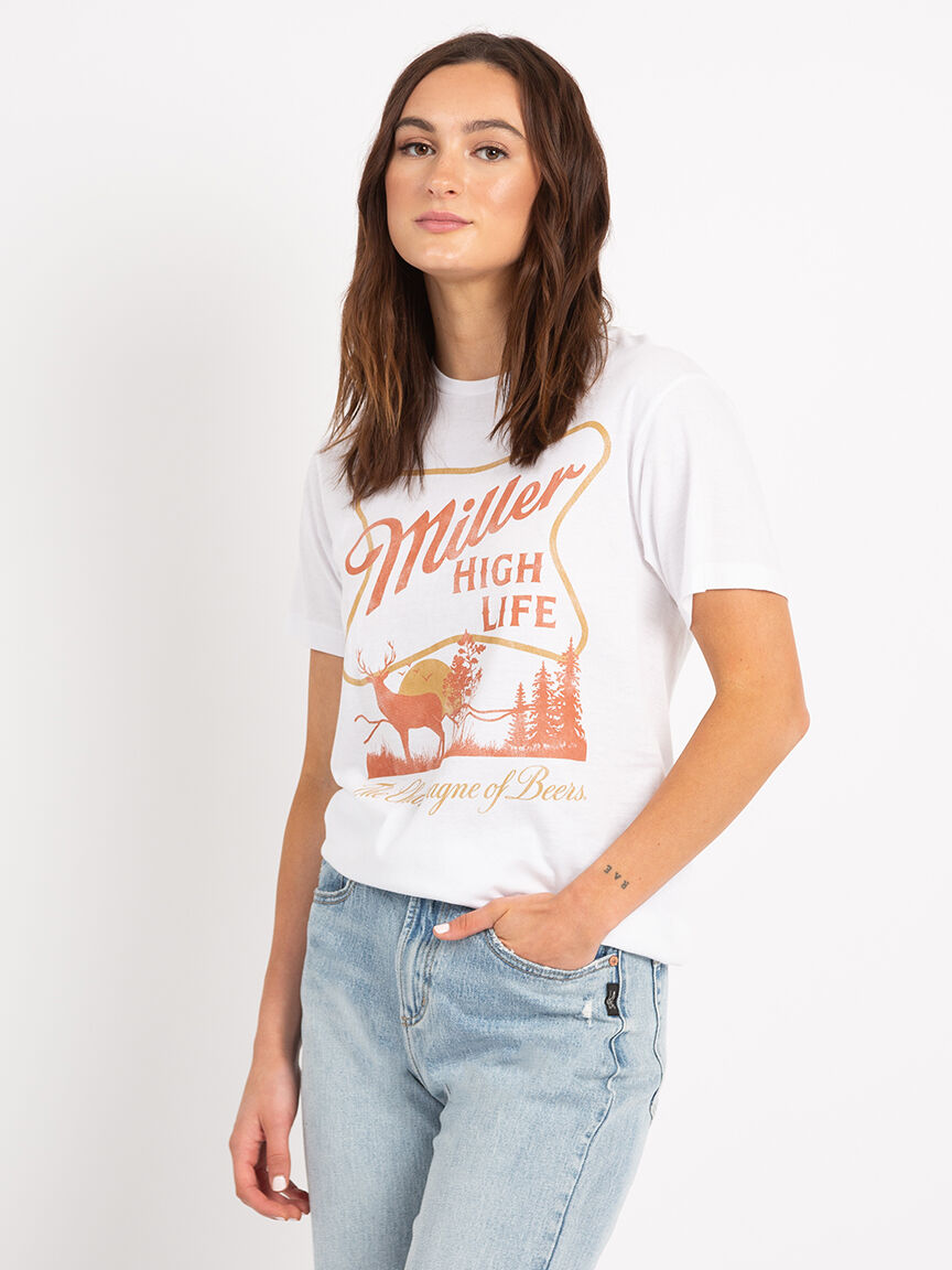 miller beer graphic tee Image 4