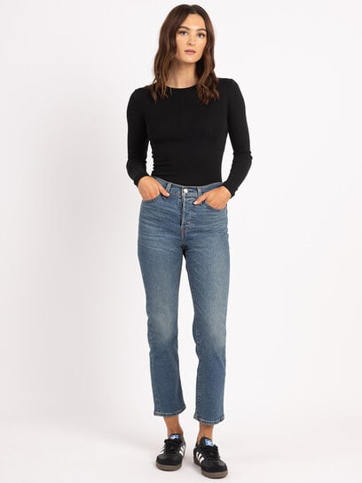wedgie straight jean dark authentic wedgie straight jean dark authentic