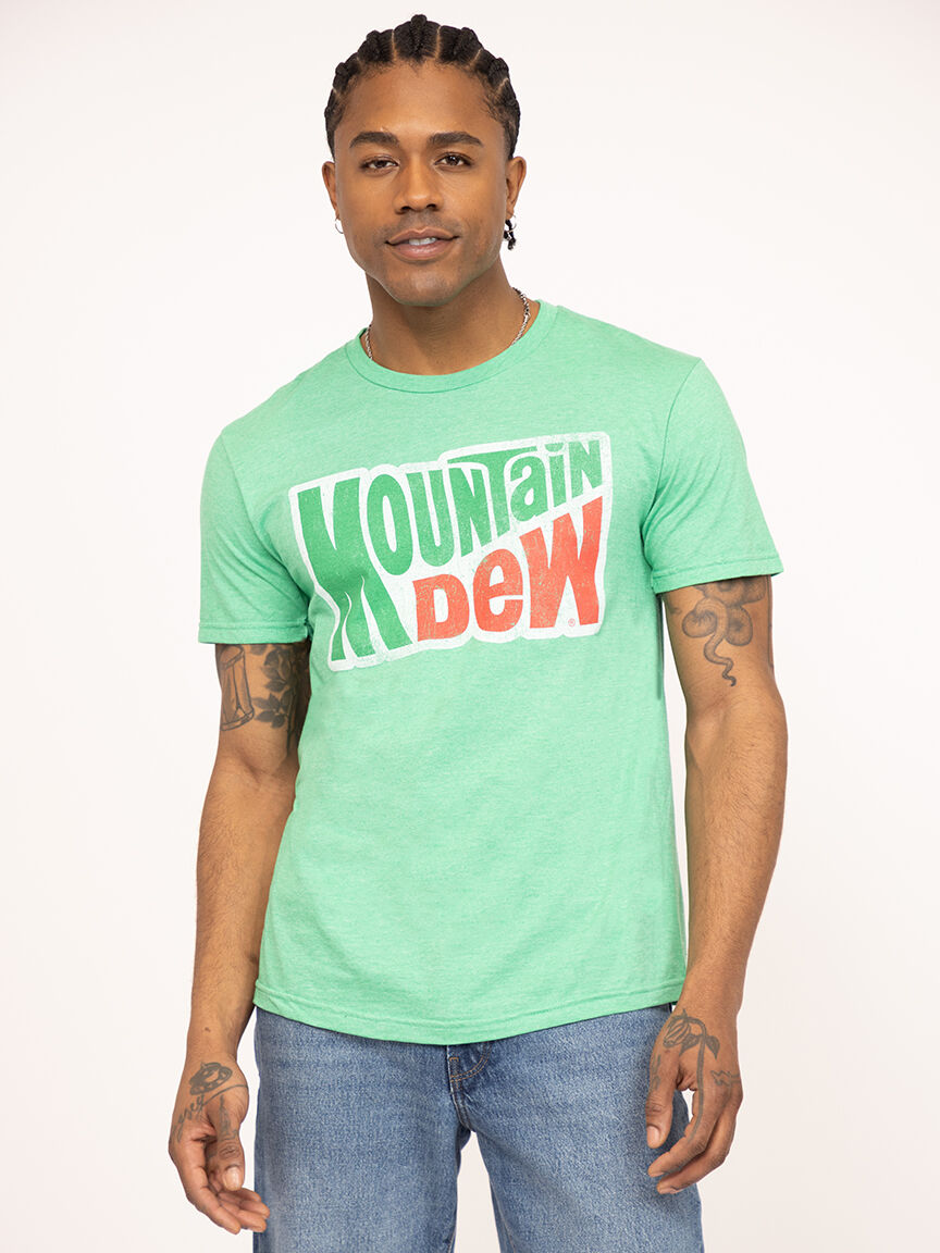 unisex mountain dew graphic tee