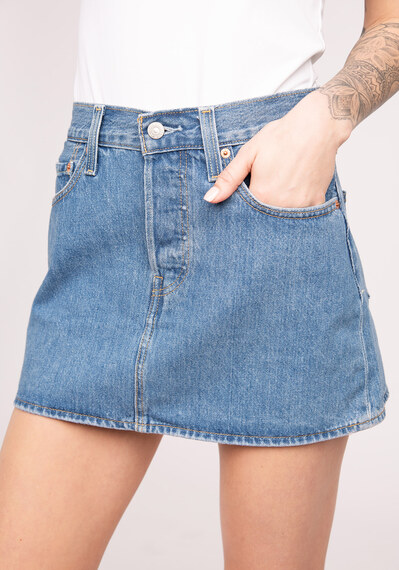levis icon skirt  levis icon skirt  Image 4