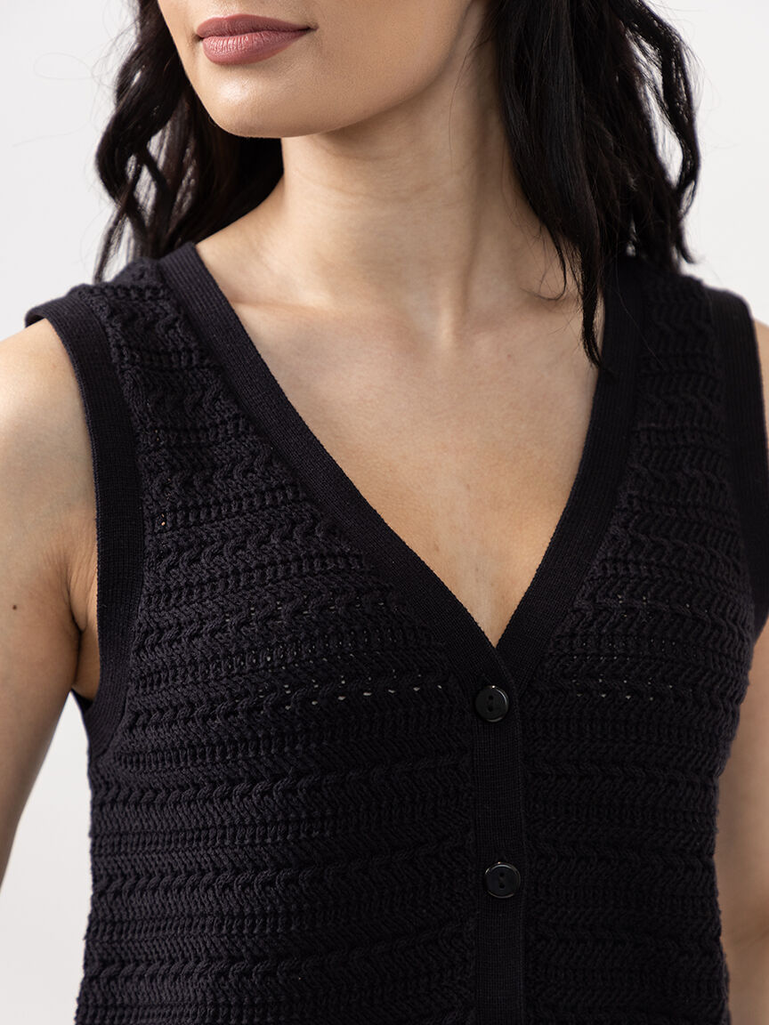 noni v neck vest Image 5