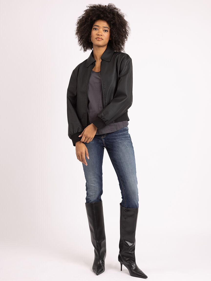 saige scoop neck t-shirt