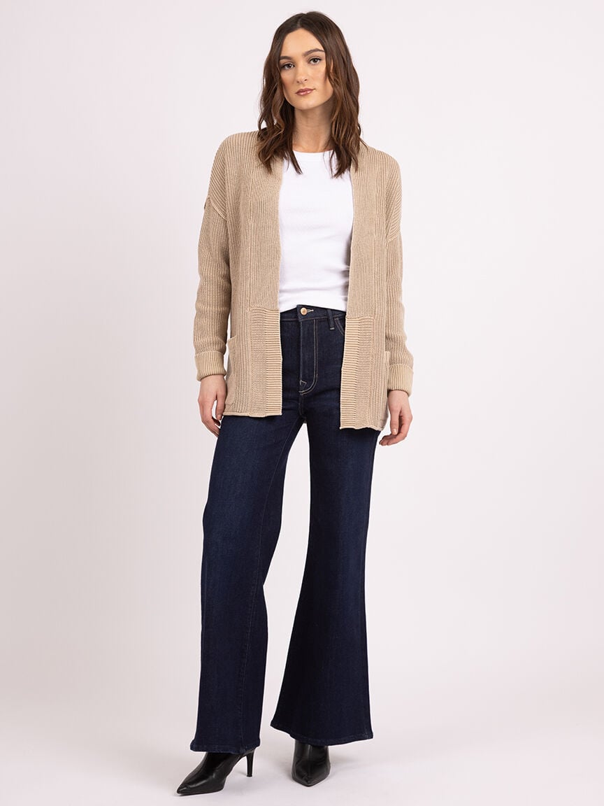 adilyn open front cardigan 