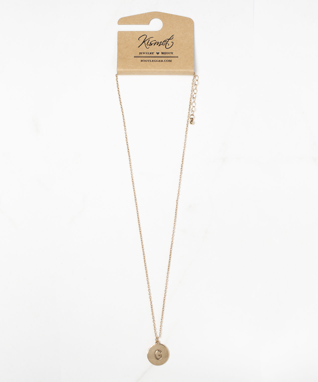 initial necklace - g Image 1
