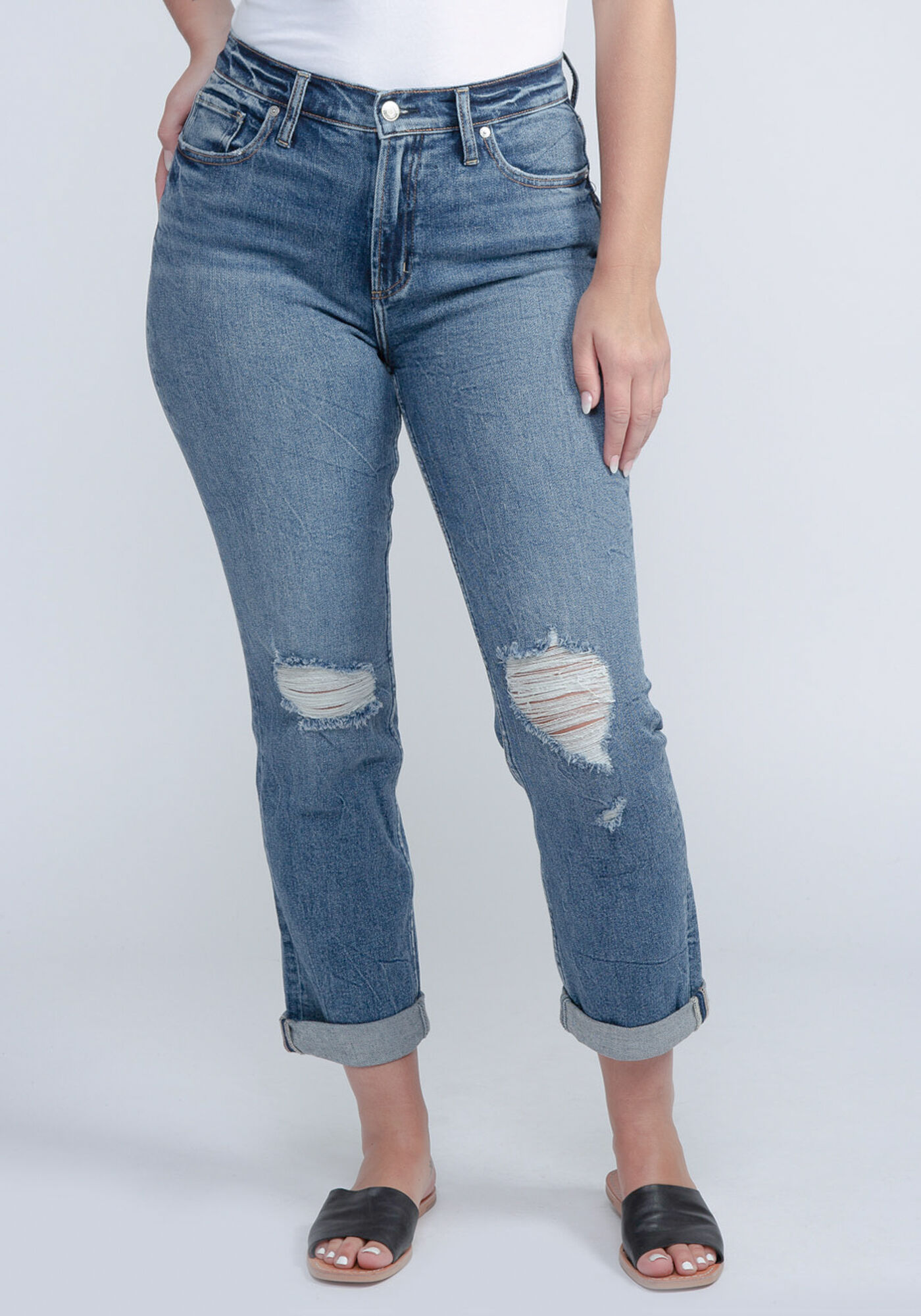 90's boyfriend jeans Image 1