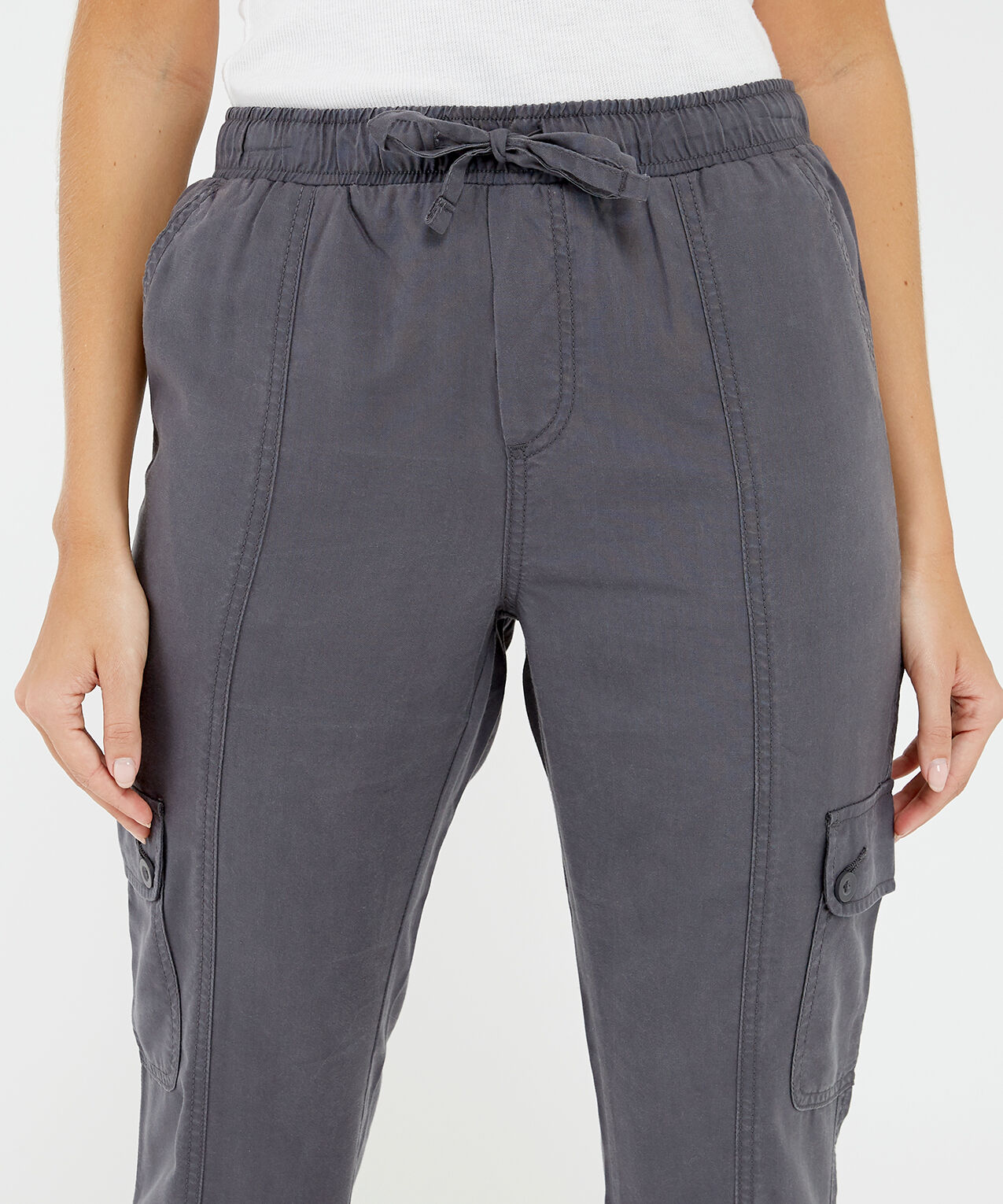 sandy soft cargo jogger charcoal Image 4