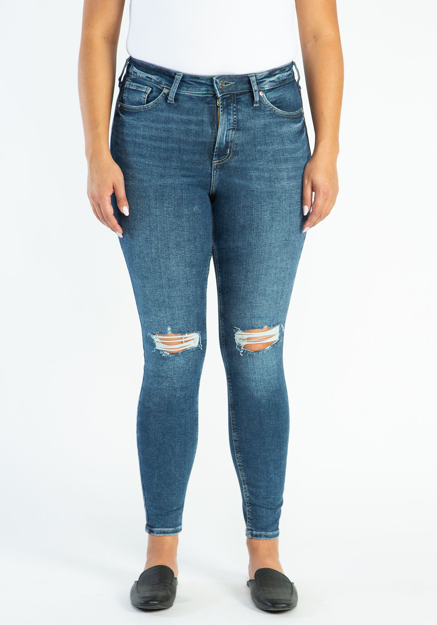 high rise infinite skinny jean Image 4