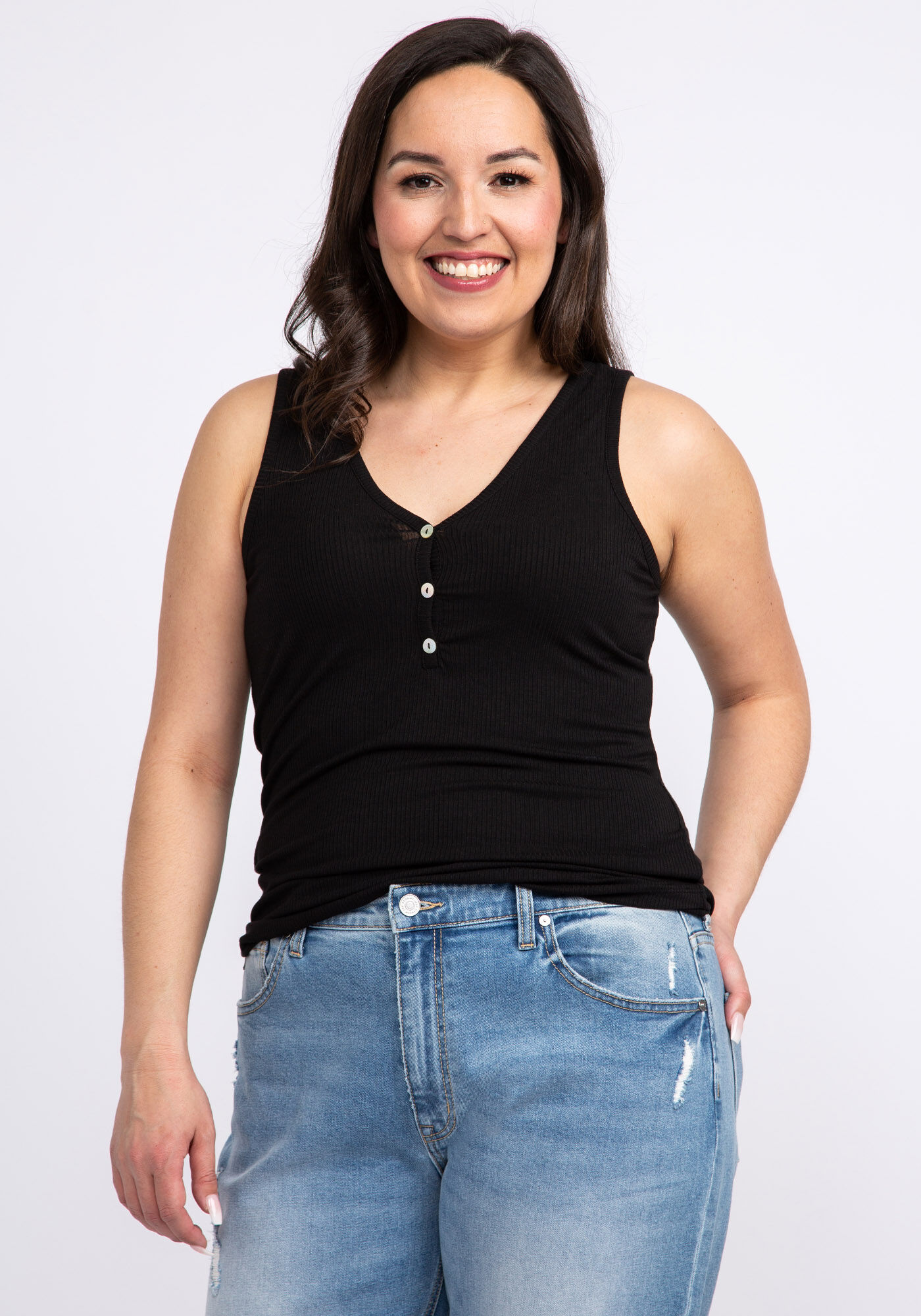 yolanda v-neck tank top Image 1