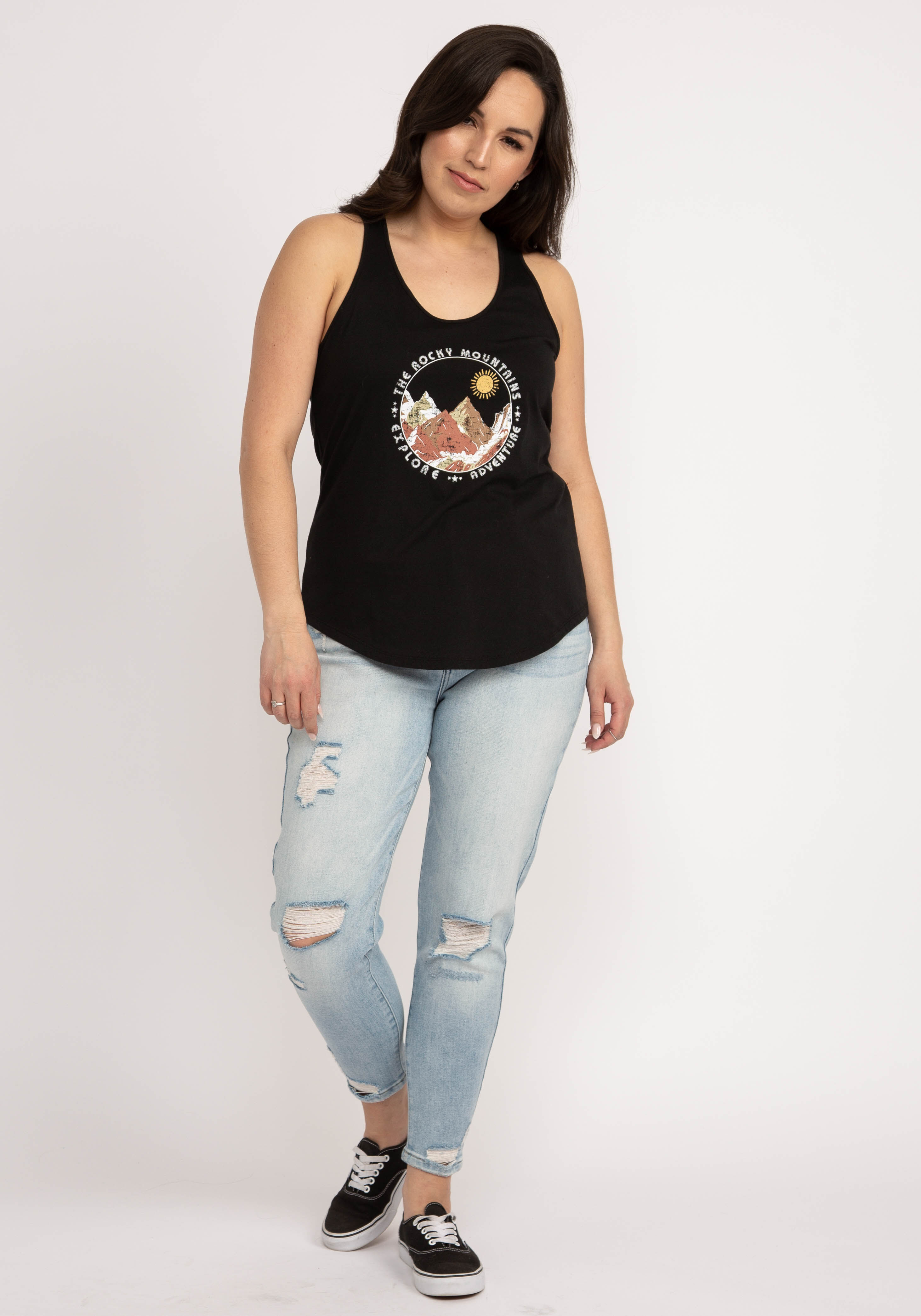 destination racerback tank top Image 1