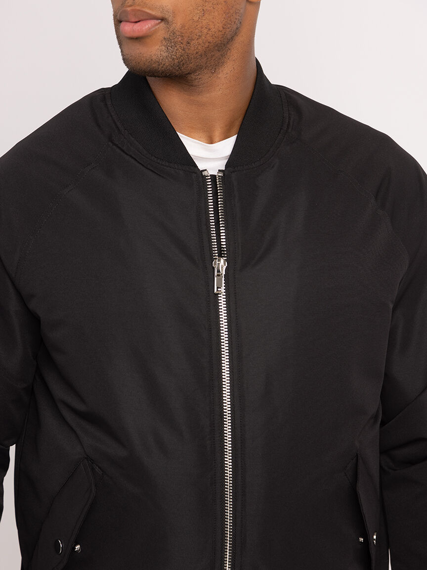black maverick bomber jacket Bootlegger 2000007647