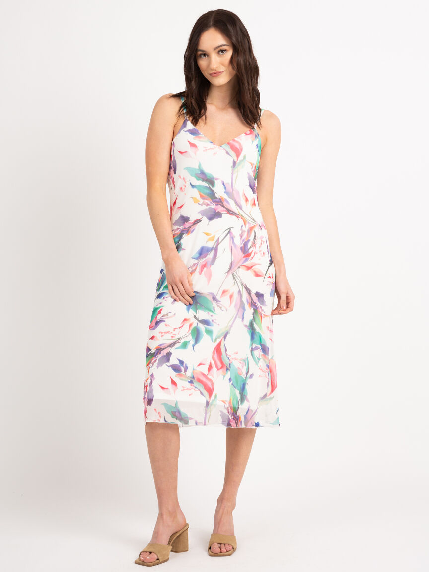 delilah strappy mesh midi dress Image 1