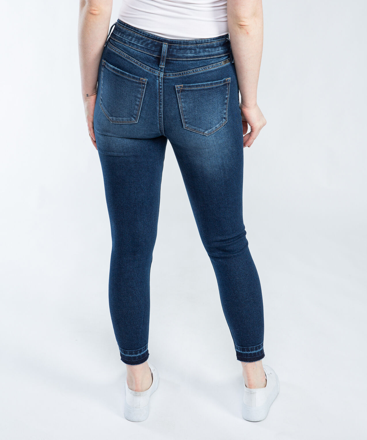 high rise skinny jeans Image 2