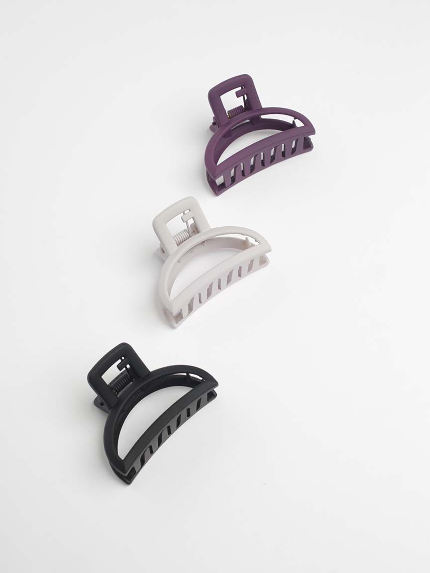 3 pack matte claw clips Image 2