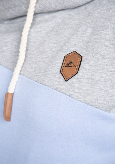 ainsley colorblock hooded popover Image 6