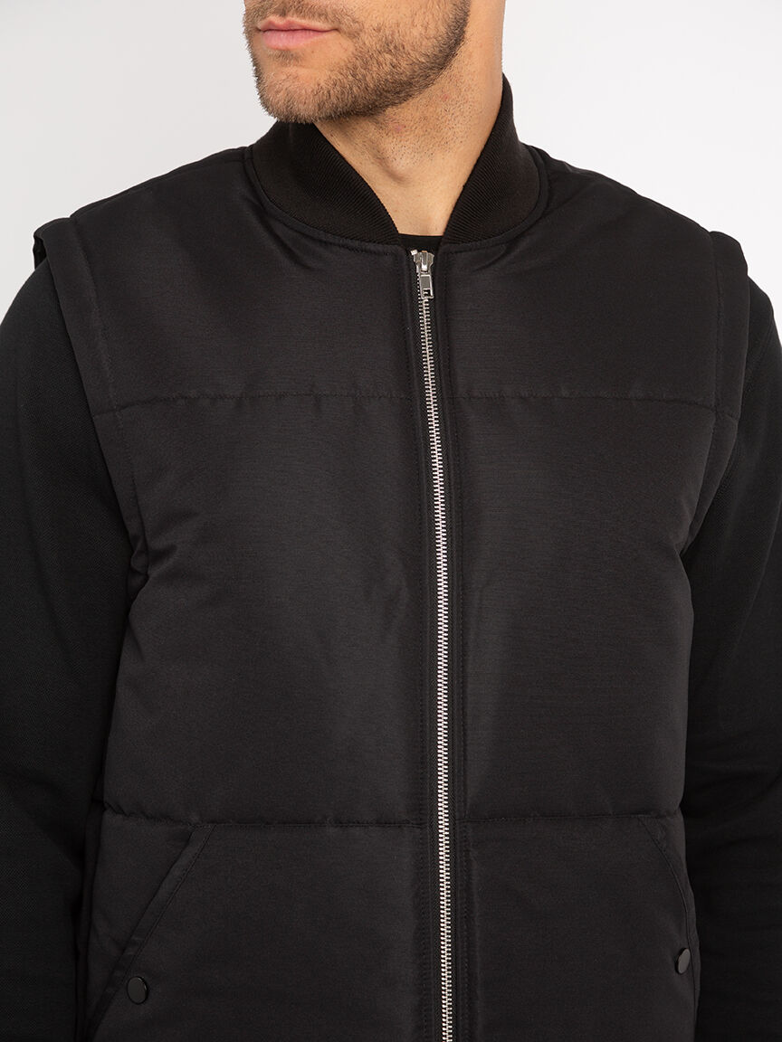 tristin quilted vest Image 5