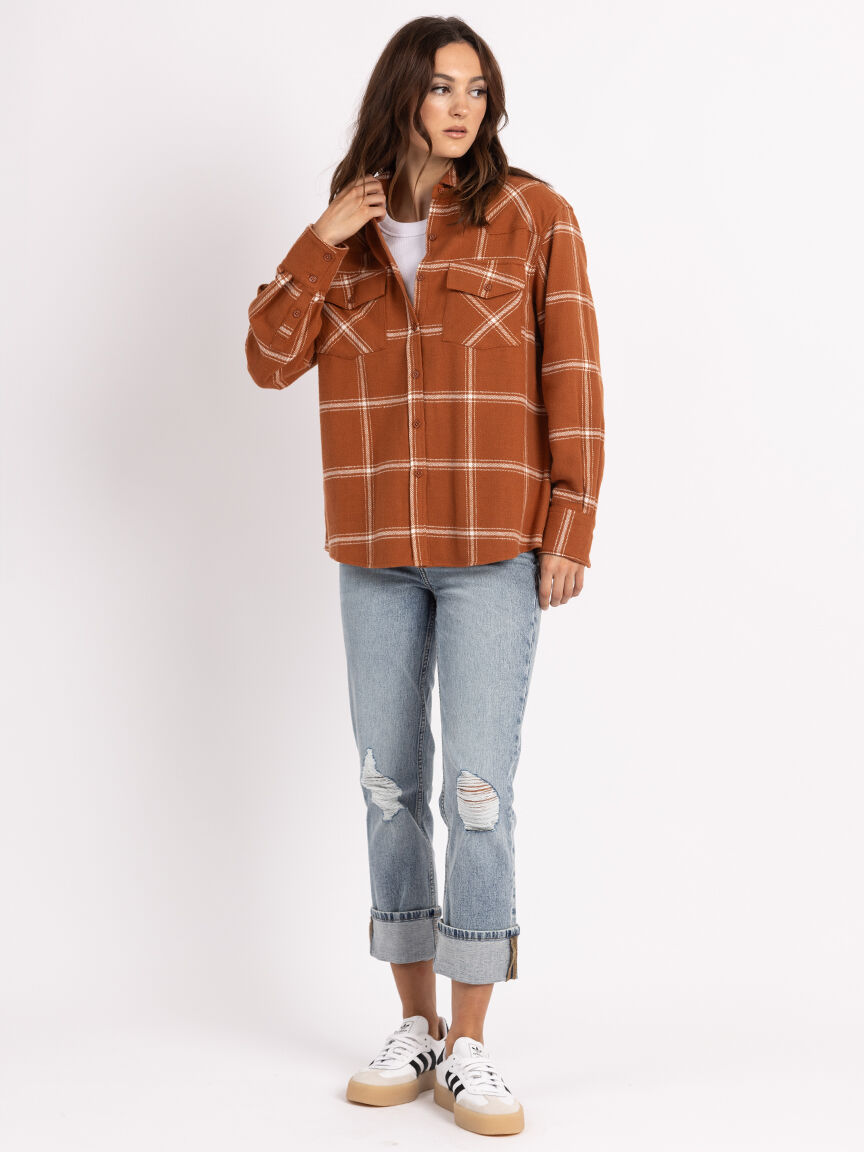 mckenna plaid flannel shirt Image 2