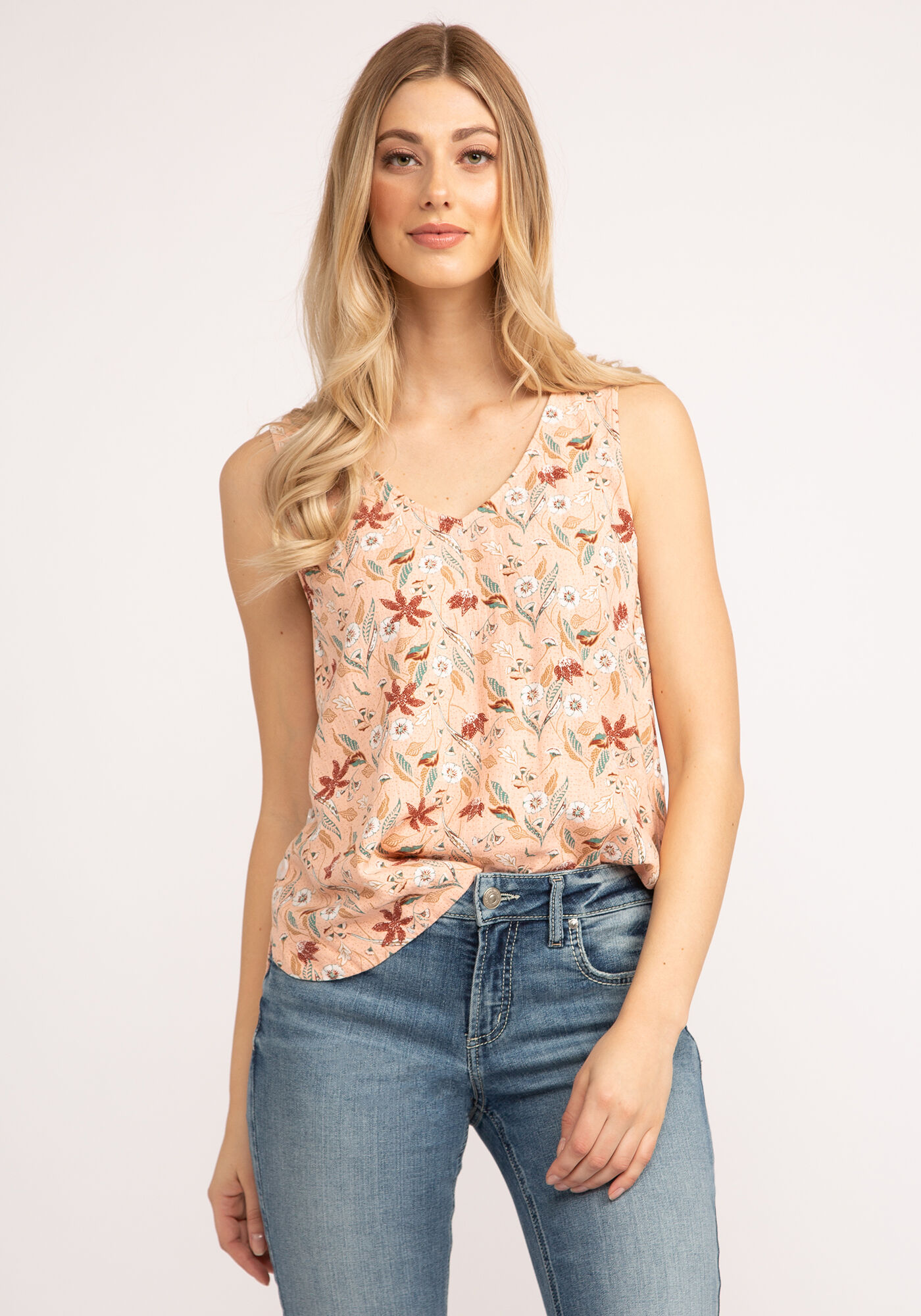 millie v-neck tank top Image 1