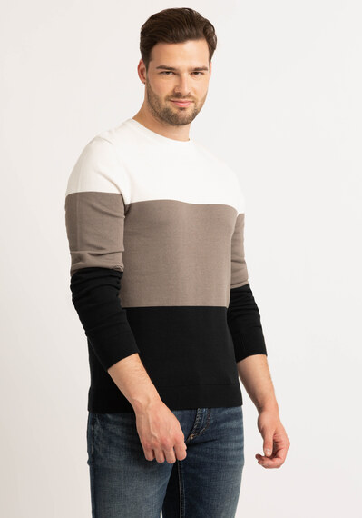 barrett striped crewneck sweater Image 2