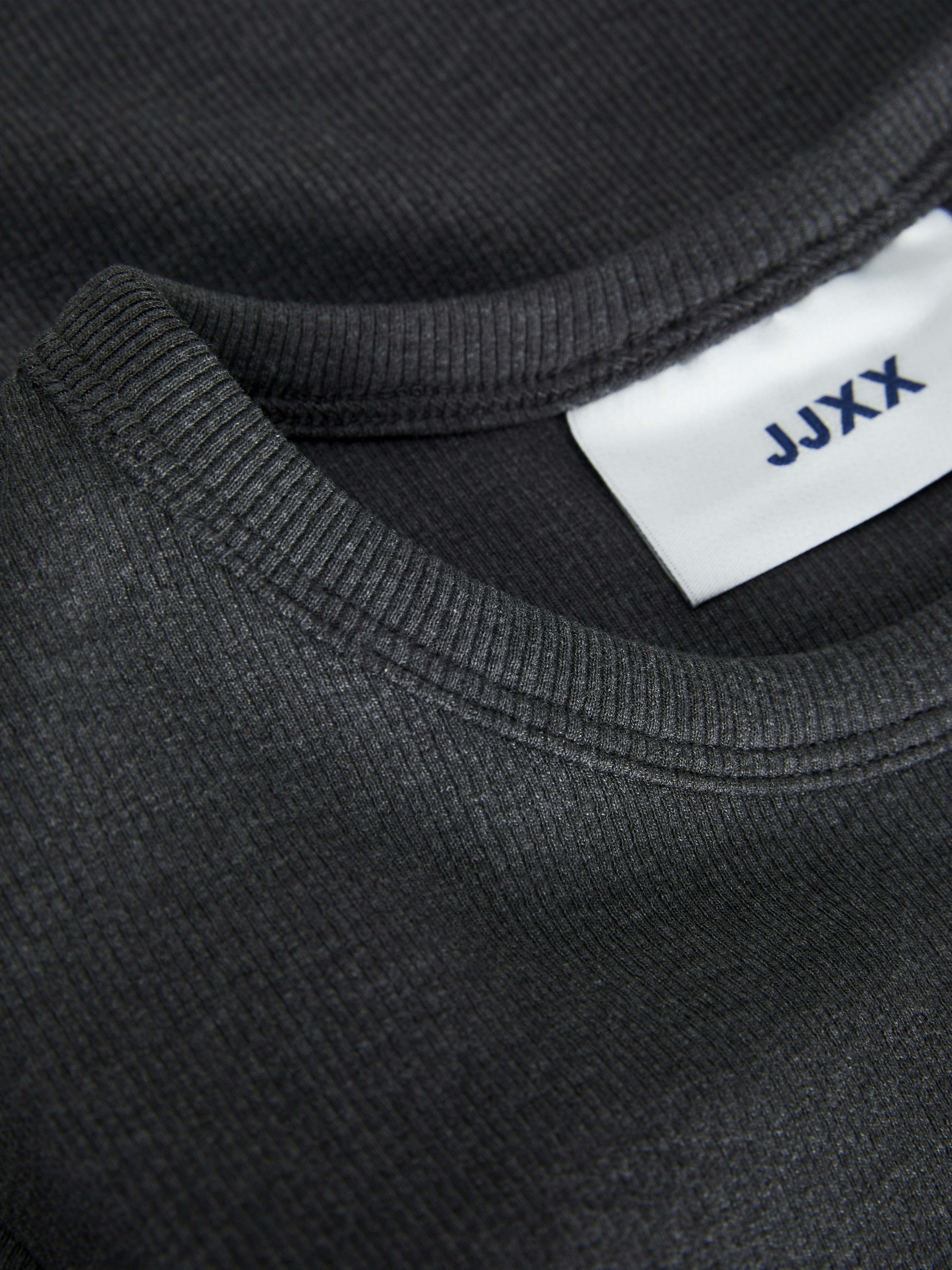 freya crewneck ribbed long sleeve top