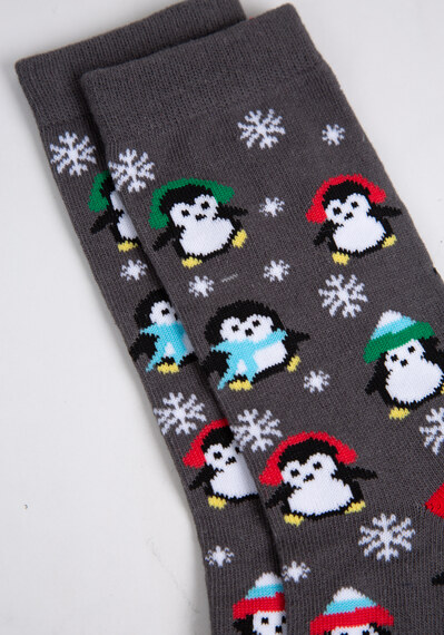 women's penguin crew socks Image 3