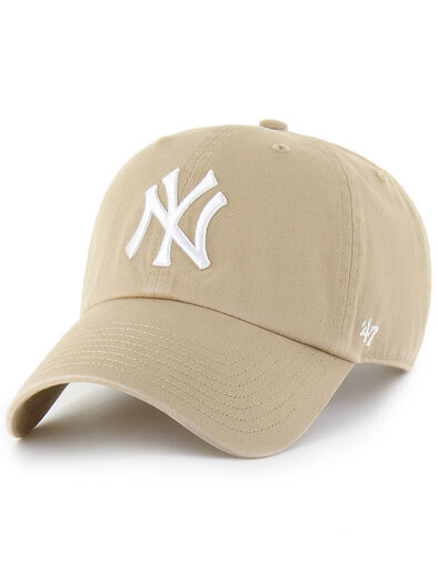 new york yankees baseball cap, Beige new york yankees baseball cap, Beige