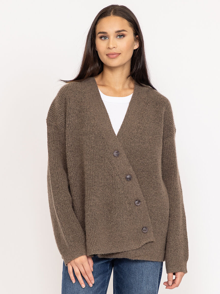 asymmetrical cardigan