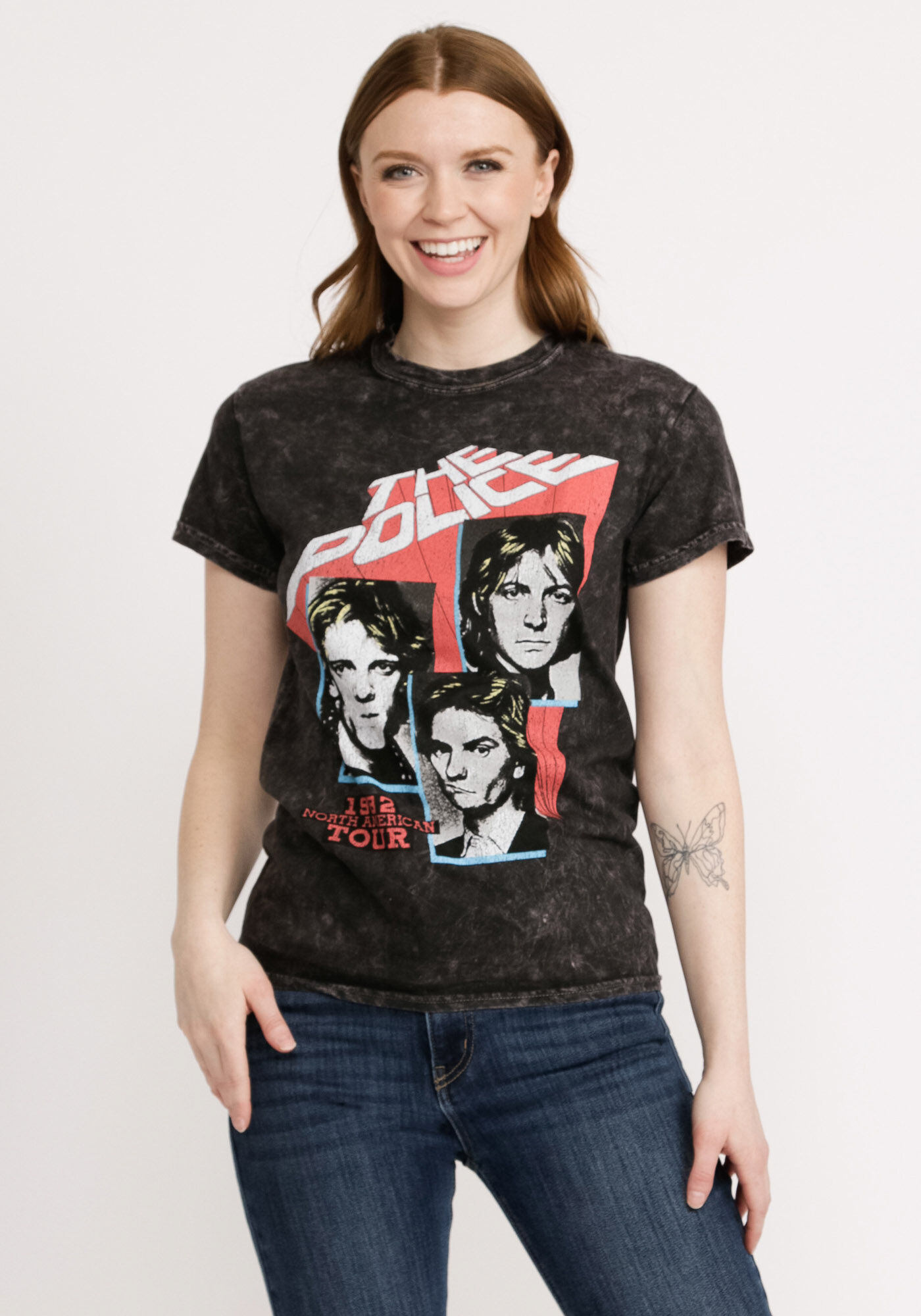 1982 tour mineral wash t-shirt Image 2