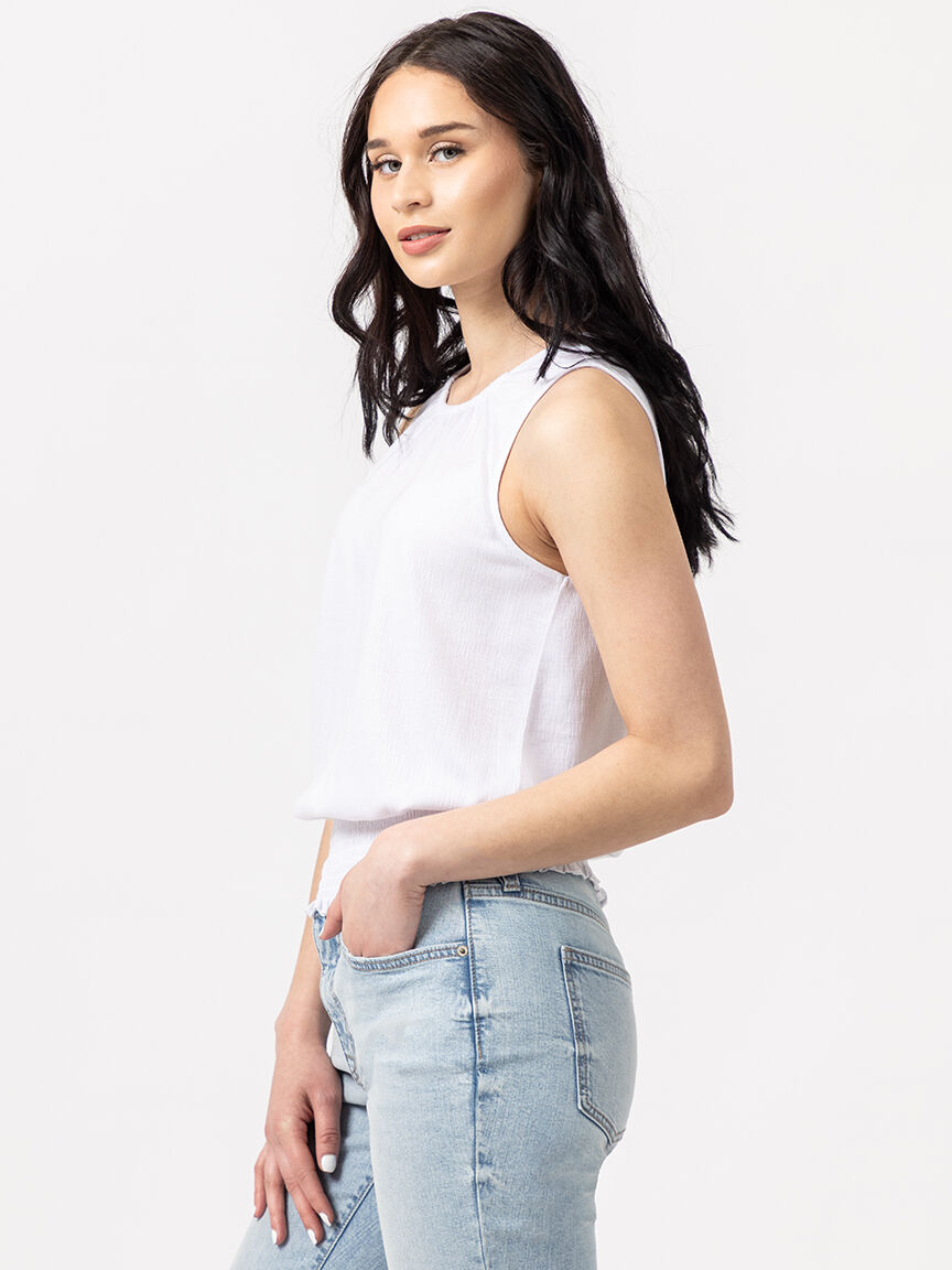 carlotta crew neck tank Image 3